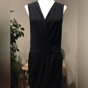 BCBGeneration Elegant Navy Sleeveless Romper Size L